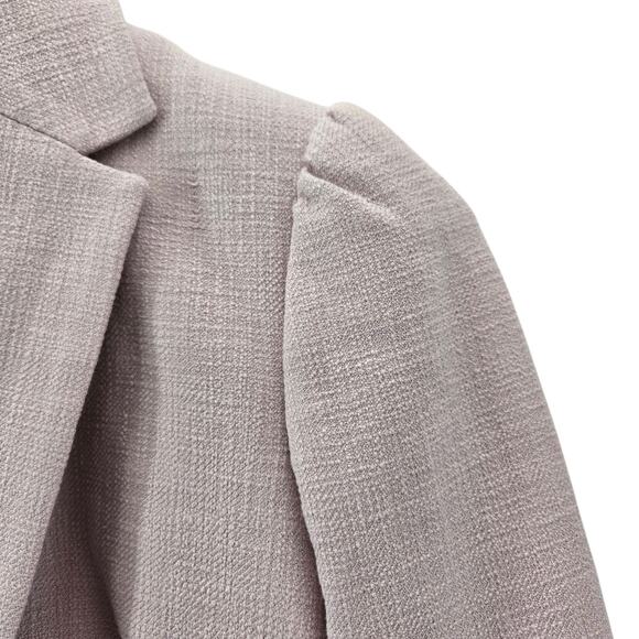 Rebecca Taylor Textured Knit Blazer Womens Small Pink Career Wear Coastal - Picture 3 of 12
